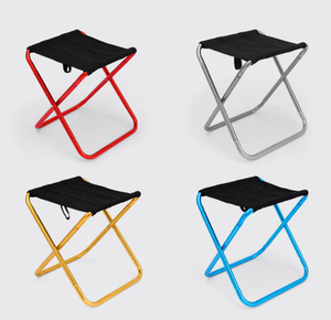 Tabouret de camping pliable portable pour le jardinage en plein air, la pêche, le barbecue, la randonnée avec sac de transport - Product Image 2
