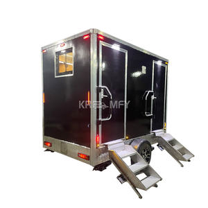 Maisons conteneurs en vente chaude 2025, toilettes portables, location de toilettes, remorque de toilettes, toilettes de voyage - Product Image 2