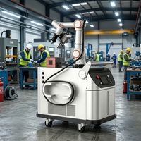 Cobot de soudage laser 6 axes DONSIN 1500W 2000W, soudeuse laser industrielle collaborative haute précision