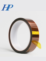 Polyimide Pi Brown Ruban résistant aux hautes températures 280 ℃ Smt Circuit Board Four de refusion avec largeur de batterie personnalisable