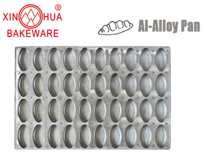 Plateau à muffins antiadhésifs en alliage d'aluminium, ustensiles de cuisson, <span class=keywords><strong>mini</strong></span>, poêle à muffins, poêle à gâteaux pour usage industriel - Product Image 4