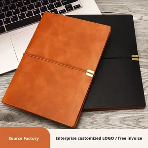 Cuaderno <span class=keywords><strong>de</strong></span> Cuero A5 al por Mayor, Bloc <span class=keywords><strong>de</strong></span> Notas <span class=keywords><strong>de</strong></span> Hojas Sueltas, <span class=keywords><strong>Diario</strong></span> para Minutas <span class=keywords><strong>de</strong></span> Reuniones, 100 Hojas, Regalo Personalizado - Product Image 2