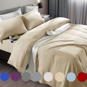 Thiết Kế Mớ<span class=keywords><strong>i</strong></span> Sang Trọng Tùy Chỉnh Hữu Cơ 100% Tre Tự Nhiên Duvet Bìa Thoáng Khí 100% Tre Tấm Ga Giường Bộ Cho Nhà/Khách Sạn - Product Image 3
