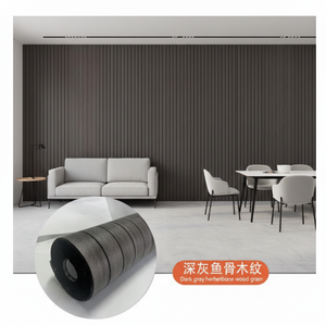Carta da Parati Moderna Autoadesiva, Pannello Tridimensionale Effetto Legno, Adesivo Murale Rimovibile per Casa e TV, Impermeabile - Product Image 4