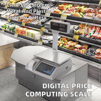 Máquina Impresora de Precios para Supermercados, Báscula Digital de Cálculo de Precios, Básculas Digitales de Pesaje
