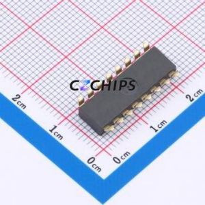 HY-DSIC08LS DIP Switch SMD-16P,20.3x6.2mm Switch Flat Toggle, Raised Type Single Pole Single Throw 8 Gull Wing Type - Product Image 2