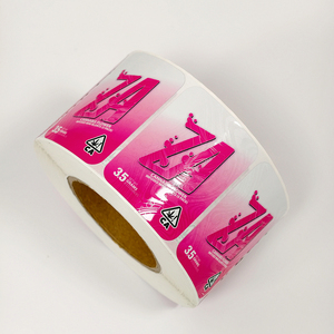 Eco Friendly <b>Roll</b> Labels Sustainable Material Self Adhesive <b>Stickers</b> for Green Brand Product Packaging - Product Image 5