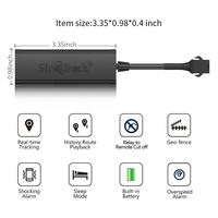 Traqueur GPS SinoTrack ST-901M Intégré GSM Avec Coupure Moteur et Application Gratuite