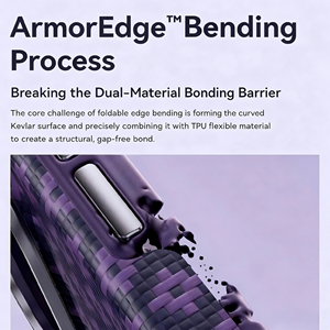 เคสโทรศัพท์ Benks Armor Edge X9 แบบแม่เหล็ก ป้องกันรอบด้าน สำหรับ iPhone 18 Pro Max / iPhone 17 Pro  วัสดุคาร์บอนไฟเบอร์ - Product Image 4