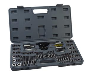 Bộ dụng cụ taro và khuôn taro 5/8 inch, ren 24, 12 món, 24 món, 48 món, 110 món, tiêu chuẩn HSS, hệ mét và inch, chuyên nghiệp - Product Image 2