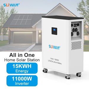 Système d'énergie solaire portable tout-en-un de 11 kW 15 kWh pour solution d'alimentation de secours solaire pour usage résidentiel et industriel - Product Image 3