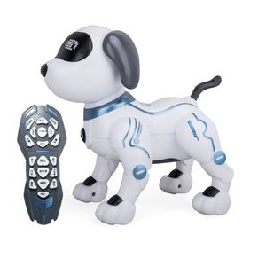 Robot Anjing Plastik Le Neng dengan Remote Control, Dapat Diprogram, Melakukan Aksi, Mainan Anak dengan Lampu dan Suara, Elektronik Cerdas, Unisex, Guangdong - Product Image 5