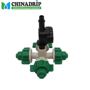 1 콘센트 포거 4 방향 미스트 노즐 온실 미스트 관개 시스템 용 포깅 시스템 - Product Image 4