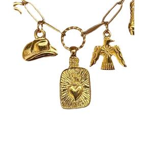 Étanche 18K Or Galvanoplastie En Acier Inoxydable Étoile Coeur DIY Pendentif <span class=keywords><strong>Bottes</strong></span> À La Mode Charme pour Collier Personnaliser Style - Product Image 4