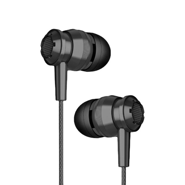 HJ002 in Ear Wired Microphone 3.5mm Boxed Earphone in Ear Music Wired Earbuds for Phone PC
