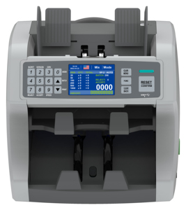 Machine à compter l'argent HL-S210 avec lecture de SN 2CIS, 100 devises, écran tactile et imprimante intégrée - Product Image 5