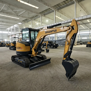 Excavadora de cadenas Shantui SE36SR de 3.8 toneladas con motor Yanmar, capacidad de cazo de 0.12m, alta eficiencia operativa, suministro directo de fábrica - Product Image 3