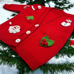 <span class=keywords><strong>Pull</strong></span> <span class=keywords><strong>de</strong></span> Noël personnalisé enfants Cardigan enfants vacances fête père noël pain d'épice homme modèles <span class=keywords><strong>de</strong></span> tricot garçon fille tricot fabricant - Product Image 1