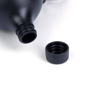 कस्टम लोगो पोर्टेबल प्लास्टिक जिम प्रोटीन फनल खेल फिटनेस प्रोटीन पाउडर कंटेनर कीचेन के साथ - Product Image 4