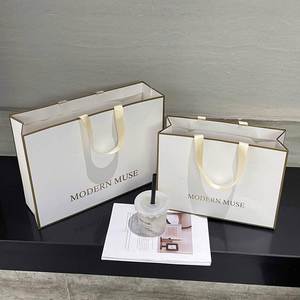 Luxury Kraft Paper <b>Gift</b> Bag with Personalized Logo, Durable Cotton Rope Handle, Eco-Friendly for Fashion Retail & Hospitality - Product Image 4