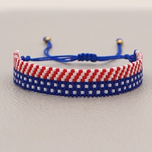 Go2boho Bracciale Miyuki Braccialetti unisex <span class=keywords><strong>dell</strong></span>&amp;#39;<span class=keywords><strong>amicizia</strong></span> con bandiera USA - Product Image 4