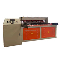 Machine de fabrication de grillage entièrement automatique pour la production de panneaux de clôture en métal, machine de soudage de grillage en fil d'acier à faible teneur en carbone pour la construction