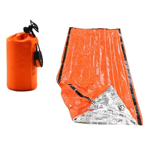 Saco de dormir de emergencia, ligero, impermeable, botiquín de primeros auxilios para exteriores, mochila de compresión impermeable, ropa de cama para senderismo y Camping - Product Image 2