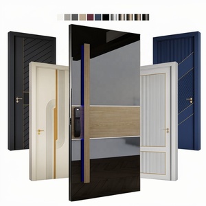 BASEN OEM Modern Stainless Steel Anti-Theft Pivot Entrance Door for Villa & Exterior Use - Product Image 6