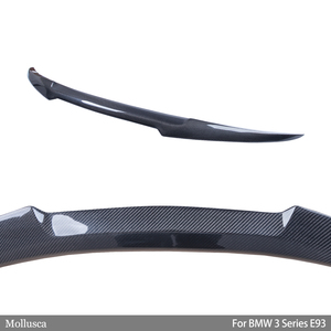 For 3 Series E93&E93 M3 Convertible M4 Style Carbon Fiber Rear Spoiler Trunk Wing 2006-2013 - Product Image 4
