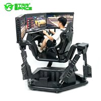 Offre Spéciale – Plateforme de Mouvement 6DOF Direct Usine – Simulateur de Course VR avec Circuit Réel – Machine de Jeu d'Arcade pour Parc d'Attractions et Centre de Divertissement Familial (FEC)