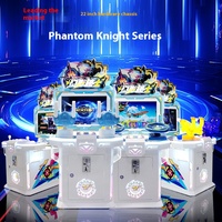 Double pistolet de course de tir Phantom Knight Console de jeu Équipement de divertissement vidéo à pièces pour enfants Centre commercial pour enfants Shopping
