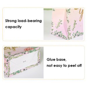 Foska <span class=keywords><strong>Sylvan</strong></span> Sacs en papier kraft de deux tailles Matériau recyclé avec poignées Accessoires de ruban Banquet Festival Sacs cadeaux de remerciement - Product Image 5