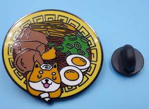 Ding Yi Button Maker بيع بالجملة تصميم شعار مطبوع مخصص دبابيس مغناطيسية بلاستيكية فارغة مستديرة - Product Image 4