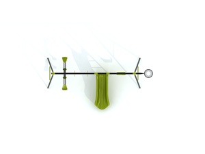 Tùy Chỉnh Trẻ Em Đu Đồ Chơi Thiết Lập Với Bóng Rổ Hoop Kim Loại Thép Cho Ngoài Trời Chơi Vườn Playhouse Nhà Xuất Xứ Loại - Product Image 3