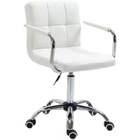 Fauteuil de Coiffure et de Barbier Réglable Économique, Chaise Haute de Comptoir Pivotante, Tabouret de Bar en Métal pour Maison ou Hôtel, Style Loisir