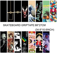 Özel Logo tasarım kaykay Griptape 88*27CM kaykay kaymaz bant