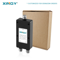 XINQY Splitter daya RF/Combiner 2 Way 6GHz/26.5GHz pembagi daya WiFi Distributor daya dapat disesuaikan Model XQY-PS2-6/26.5-SE