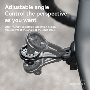 Rock Brothers Aluminum Alloy <strong>Computer</strong> Camera Holder Bike Handlebar Mount <strong>MTB</strong> Road Cycle Bracket - Product Image 6