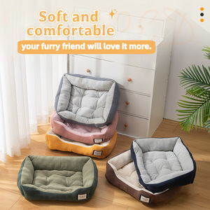 Nouveau lit d'hiver pour chiens de petite et moyenne taille, anti-adhérent aux poils, chaud, lavable en machine, coussin de couchage pour chat, nid pour animaux de compagnie - Product Image 5