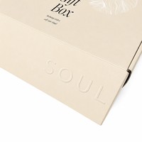 Boîte cadeau en carton ondulé personnalisée, boîte d'emballage imprimée pour l'expédition de produits cosmétiques