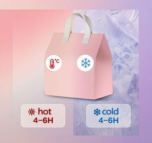 Custom Logo Insulated Coffee Fabric Thermal Food <b>Cooler</b> <b>Backpack</b> Bag Waterproof Non-Woven Grocery Insulated Bags - Product Image 4