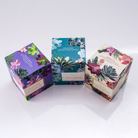 Emballage en carton écologique pour bougies chauffe-plat et bougies coniques, avec insert et couvercle, en matériaux recyclés, personnalisable avec logo, design compétitif