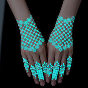 Autocollant <span class=keywords><strong>de</strong></span> <span class=keywords><strong>tatouage</strong></span> temporaire lumineux bleu en forme <span class=keywords><strong>de</strong></span> pissenlit <span class=keywords><strong>flocon</strong></span> <span class=keywords><strong>de</strong></span> <span class=keywords><strong>neige</strong></span>, <span class=keywords><strong>tatouage</strong></span> sexy tribal en dentelle <span class=keywords><strong>de</strong></span> lotus, <span class=keywords><strong>tatouage</strong></span> lumineux dans le noir, design <span class=keywords><strong>de</strong></span> <span class=keywords><strong>tatouage</strong></span> - Product Image 1