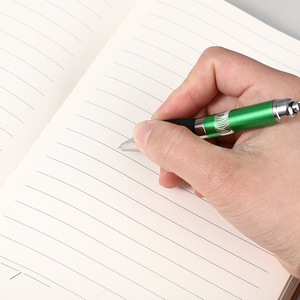 Creative Hot Sale Carabiner Keychain Retractable Badge Reel Metal Ballpoint Pens Custom for Doctors, <b>Nurses</b> - Product Image 2