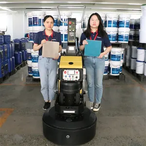 27 In 688 Working Width 220V Single Phase Remote Control Planetary Concrete Floor Grinder Concrete Floor Epoxy Grinding Machine