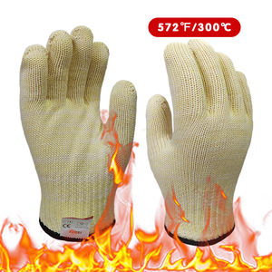 Sarung tangan tahan api kualitas tinggi pabrik 100% Aramid Fire Fighting <span class=keywords><strong>Kevlar</strong></span> sarung tangan tahan panas Anti api untuk terisolasi - Product Image 4