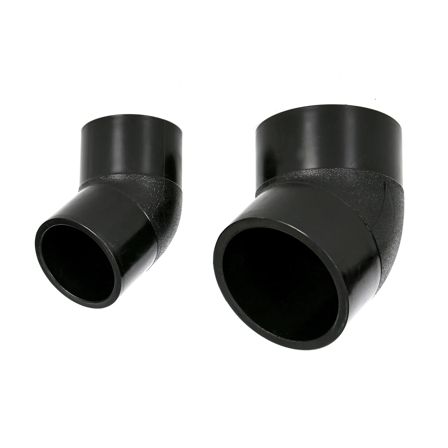 HDPE pipe fitting Butt fusion elbow 45 Degree Equal Elbow PE Bend For cold water 630mm SDR17