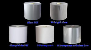 Tự Dính Tráng Sticker Giấy Bán Bóng Giấy Bopp PP Nhãn Cổ Phiếu Nguyên Liệu Sticker Jumbo <span class=keywords><strong>Rolls</strong></span> - Product Image 2