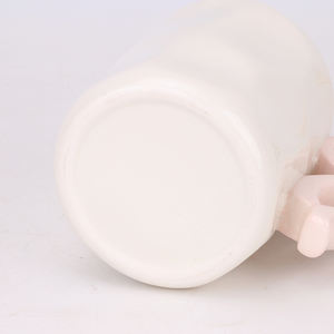 Taza de Cerámica Redeco Kawaii con Lazo Rosa, Tazas de Café Lindas con Asa <span class=keywords><strong>para</strong></span> Niñas, Regalo de <span class=keywords><strong>San</strong></span> Valentín, Decoración <span class=keywords><strong>para</strong></span> el Hogar - Product Image 4