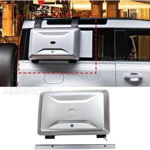 Caja de herramientas lateral, caja de almacenamiento lateral, caja para portaequipajes de techo para Land Rover Defender 90 110 130 2020-2024, accesorios para automóvil - Product Image 1